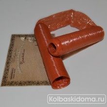 Полиамидная оболочка для сосисок непроницаемая 24 мм (оранж-цвет копчение) - 33 метра